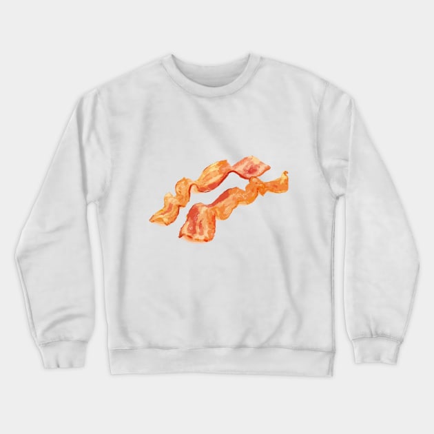 Bacon Crewneck Sweatshirt by raidrival